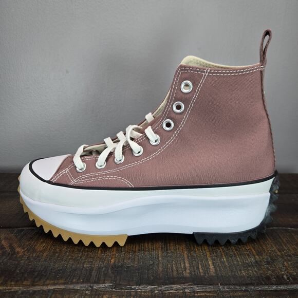 NEW Converse Run Star Hike Platform Womens Size 8.5 Shoes Canvas High A00852C - Picture 7 of 13